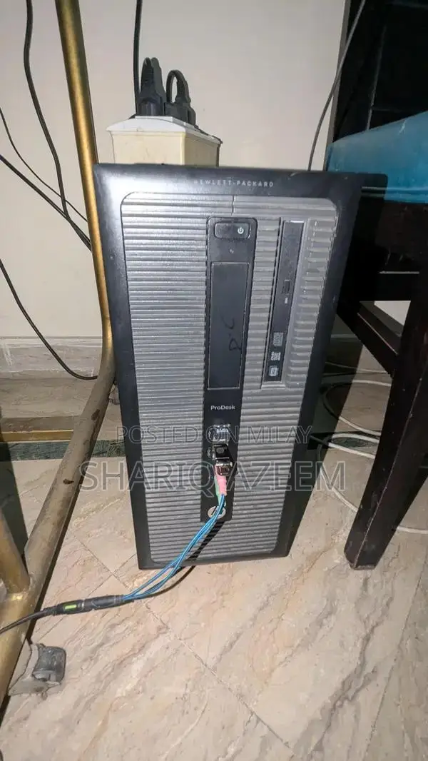 HP ProDesk 600 G1 Desktop PC - Intel i5, 8GB RAM, SSD+HDD