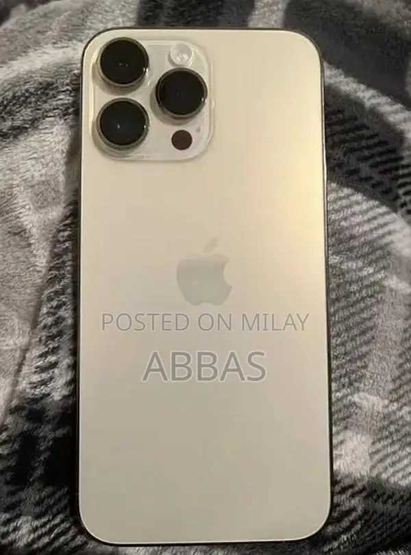 Gold iPhone 14 Pro Max - Premium Condition Smartphone