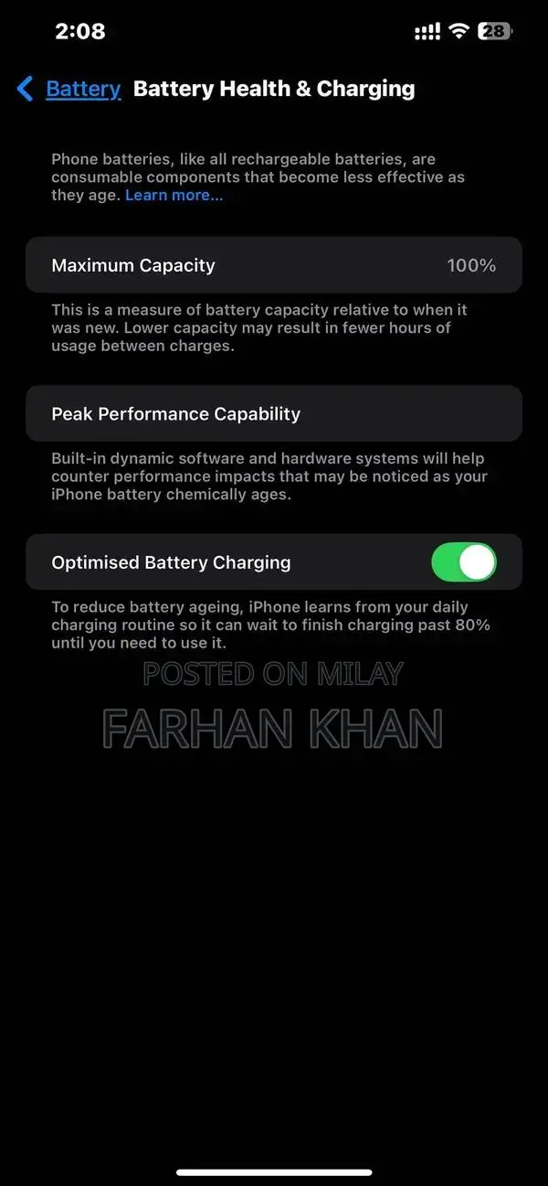 256GB Apple Smartphone Dual SIM Water-Resistant