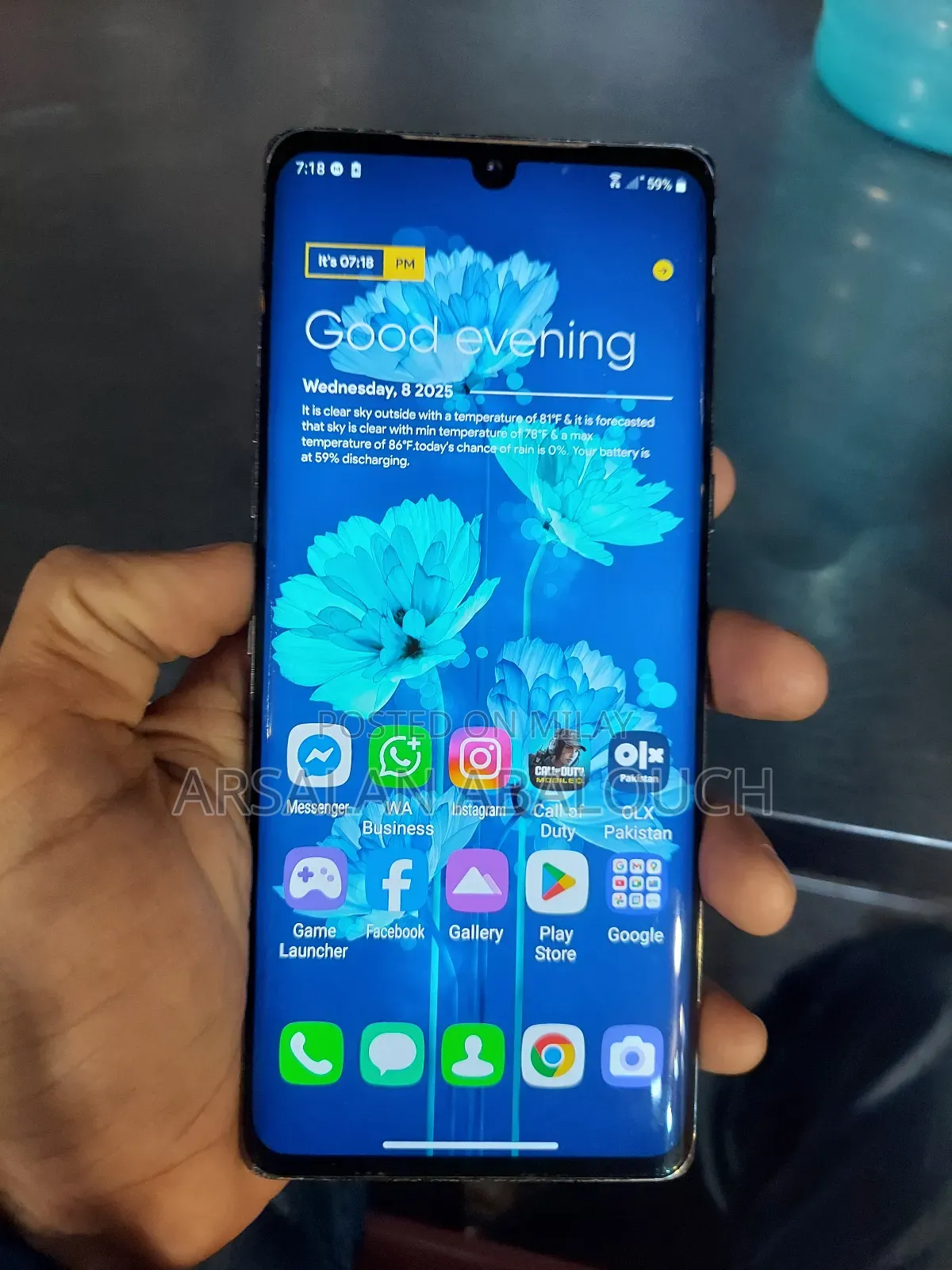 LG Velvet 5G 128 GB Gray