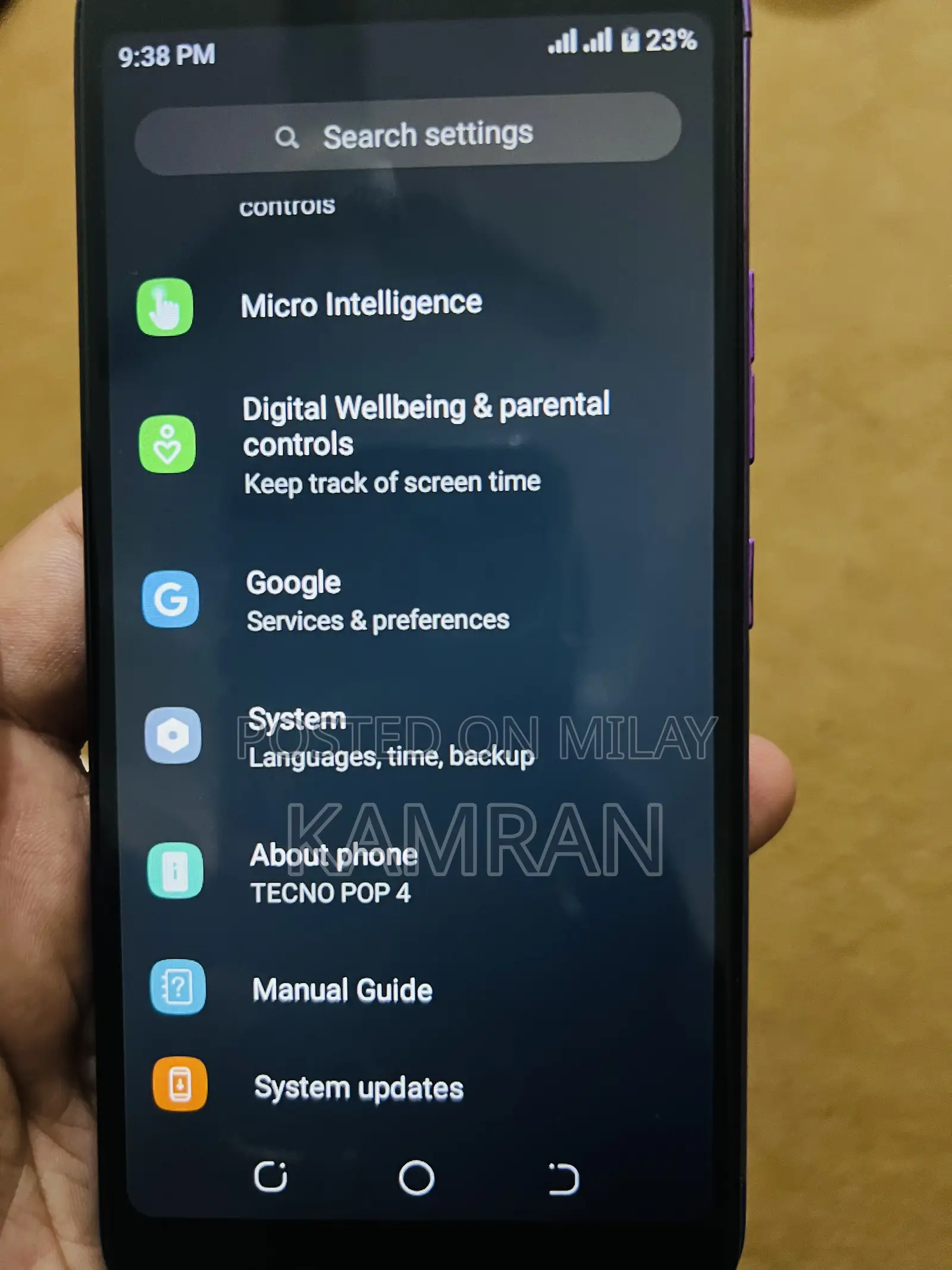 Tecno Pop 4 32 GB Blue