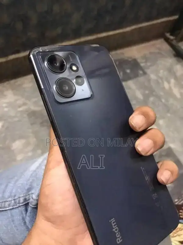 Redmi Note 12 Smartphone - 8GB RAM, 128GB Storage, Complete Package