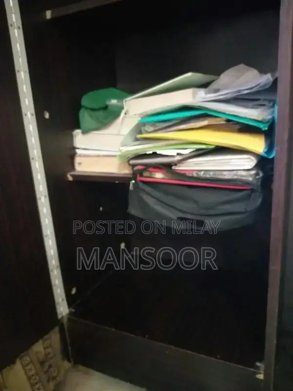 Single Wooden Wardrobe with Minor Door Issue