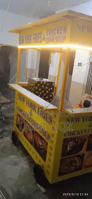Photo - Mobile Food Cart for Shawarma, French Fries, and Biryani