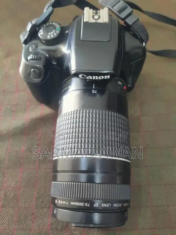 Canon 1300d DSLR Camera with 75-300mm Zoom Lens Kit