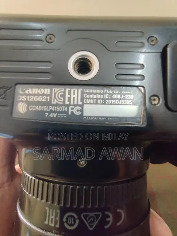 Canon 1300d DSLR Camera with 75-300mm Zoom Lens Kit