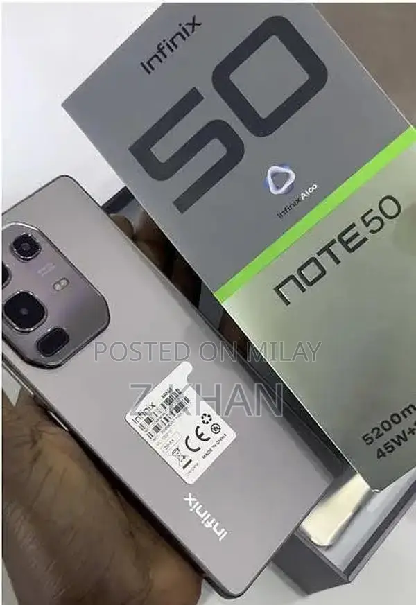 Infinix Note 50 Smartphone PTA Approved