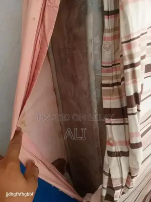 King Bed Side Table with Spring Mattress - Lightly Used