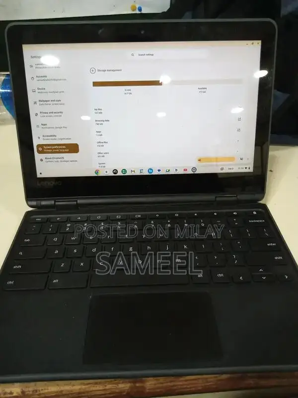 Lenovo Chromebook 300e 32GB Ultra-Portable Laptop