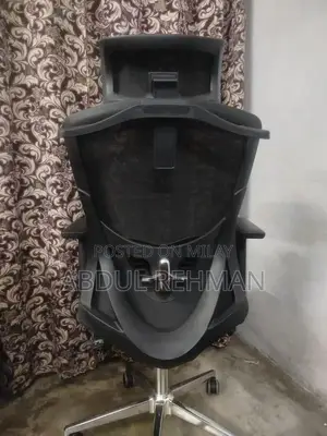 Ergonomic Steel Base Office Chair with Adjustable Features