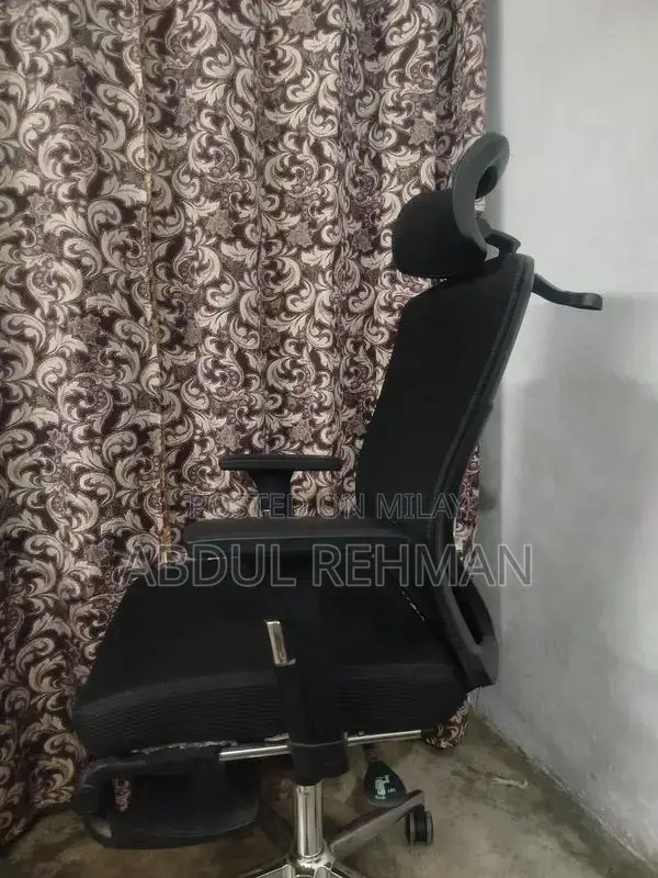 Ergonomic Steel Base Office Chair with Adjustable Features