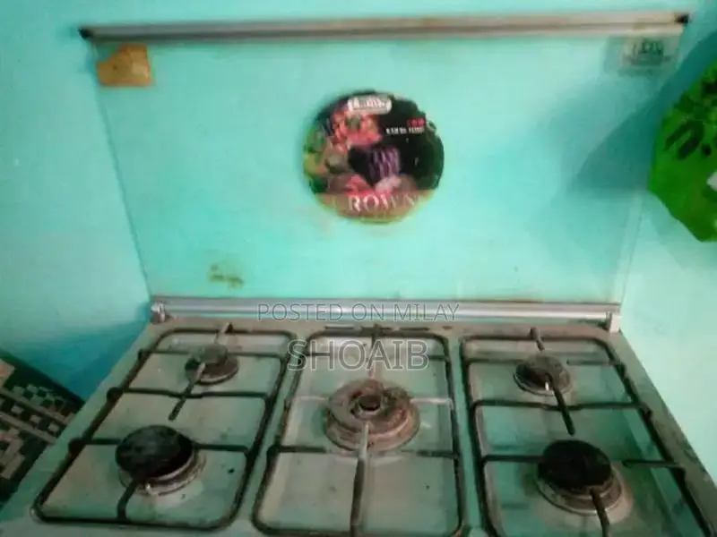 Crown 5-Burner Oven with Lower Cooking Section