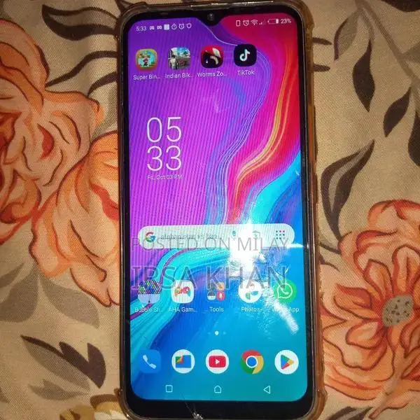 Infinix Hot 8 Smartphone - 3GB RAM, 32GB Storage, Dual SIM Android Pho