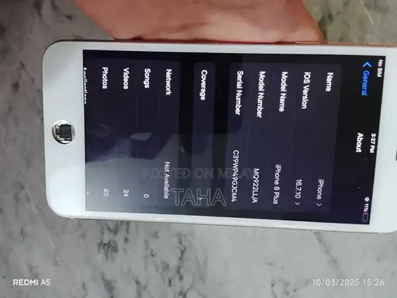 iPhone 8 Plus Smartphone - Excellent Condition