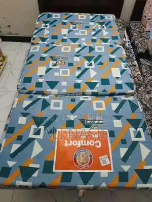 Durable Foldable Guest Mattress, 72x36x4 Inch, Portable with Storage B