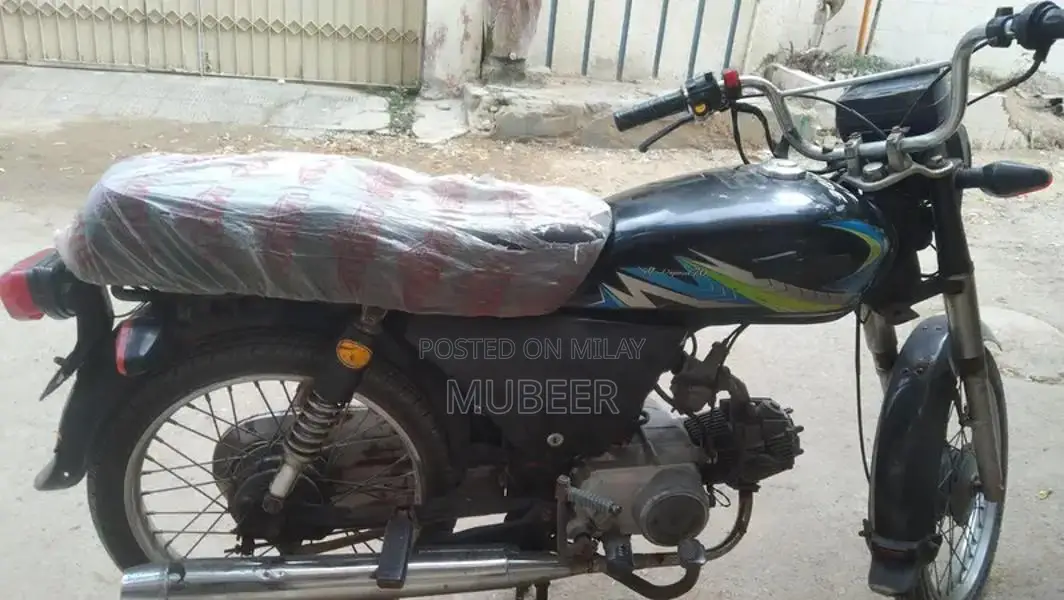 Unique 2021 Model Motorcycle with New Tires and Installed Battery