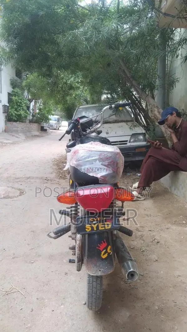 Unique 2021 Model Motorcycle with New Tires and Installed Battery