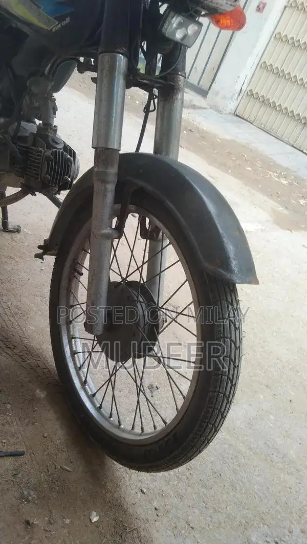 Unique 2021 Model Motorcycle with New Tires and Installed Battery