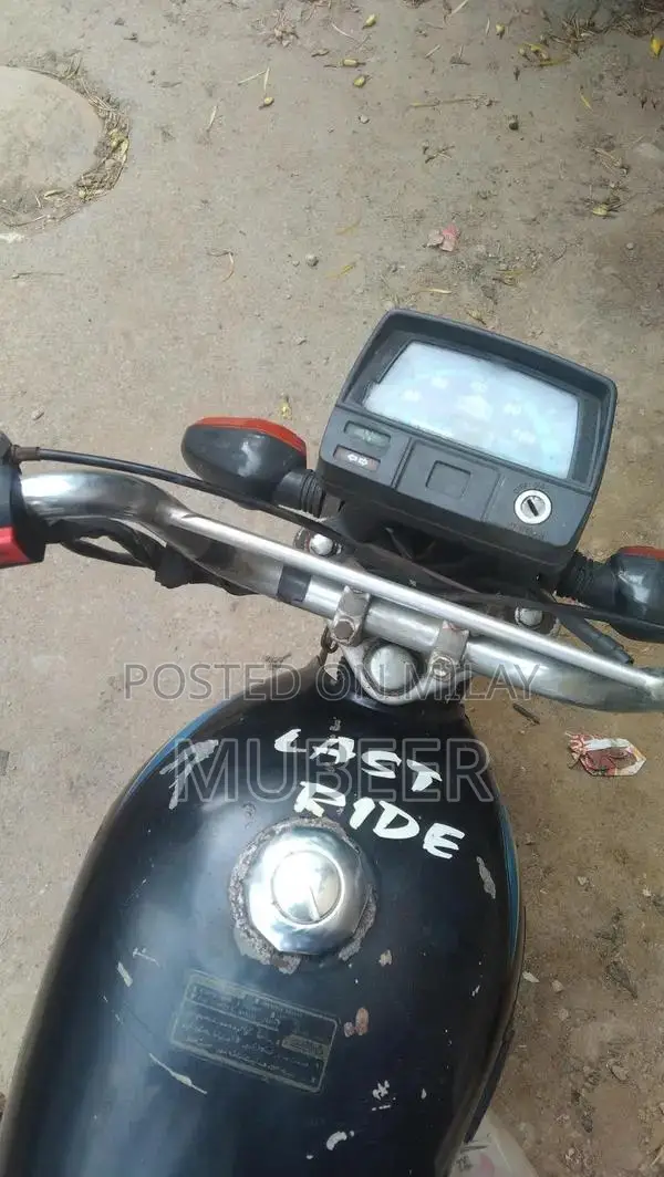 Unique 2021 Model Motorcycle with New Tires and Installed Battery