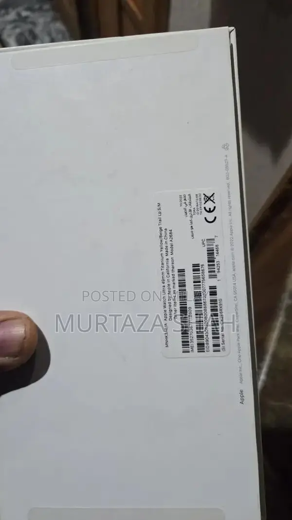 Apple Watch Ultra 49mm GPS Titanium Case with Dual Bands