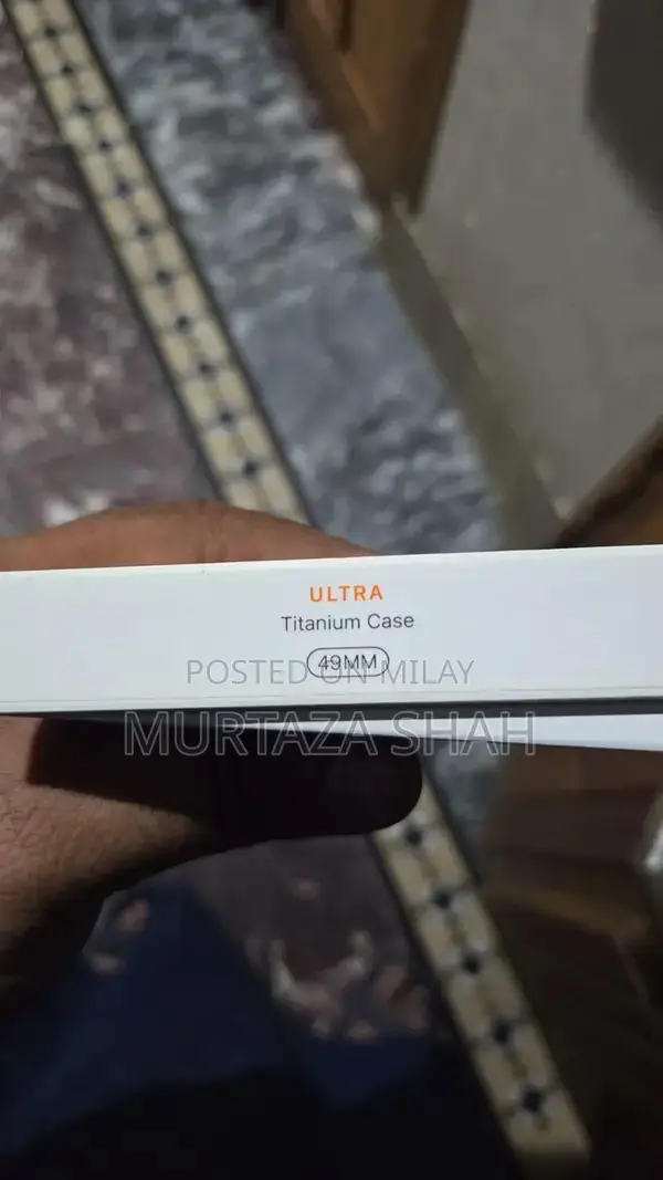 Apple Watch Ultra 49mm GPS Titanium Case with Dual Bands