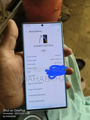 Samsung Galaxy S22 Ultra High-Performance Smartphone