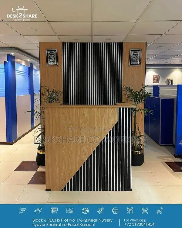 Professional Co-working Space: Private Offices & Shared Desks with Pre