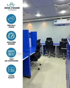 Professional Co-working Space: Private Offices & Shared Desks with Pre