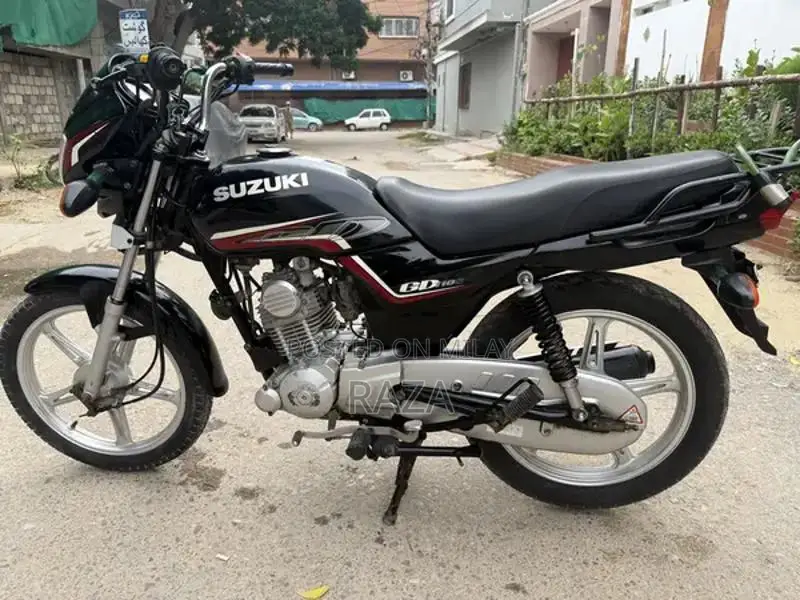 Suzuki GD 110s 2021 Motorcycle - Low Mileage Black Bike