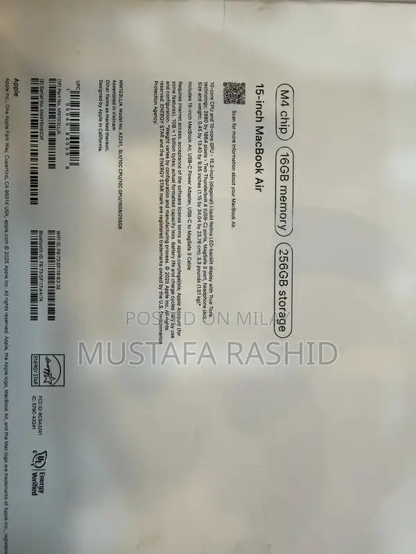 Apple MacBook Air M4 15-inch Laptop