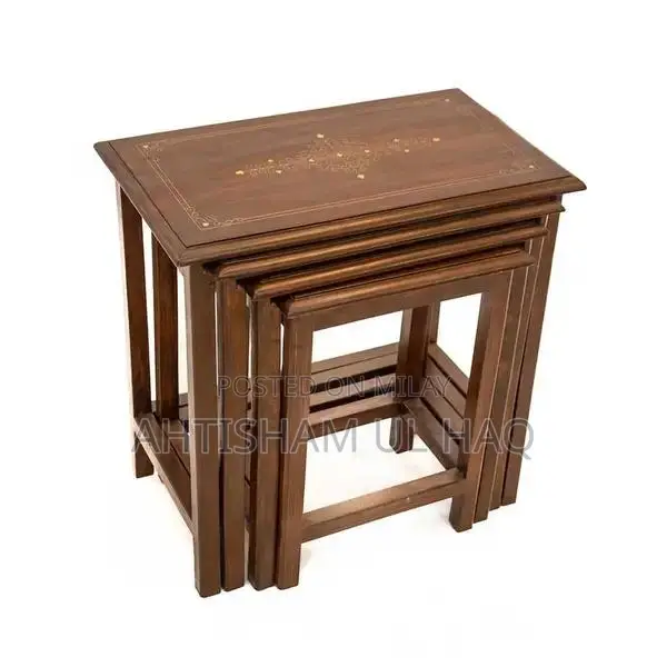 American Kitchen Solid Wood Furniture with Laminated Doors and High Gl