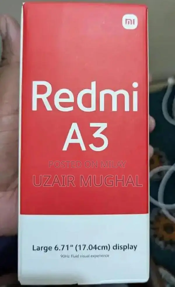 Redme A3 Smartphone 4GB RAM 64GB Storage Sealed Package