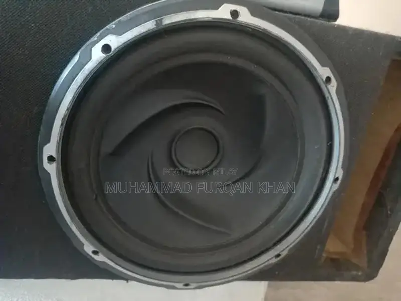 High-Powered Car Audio System - Kenwood Subwoofer, Pioneer Speakers, A