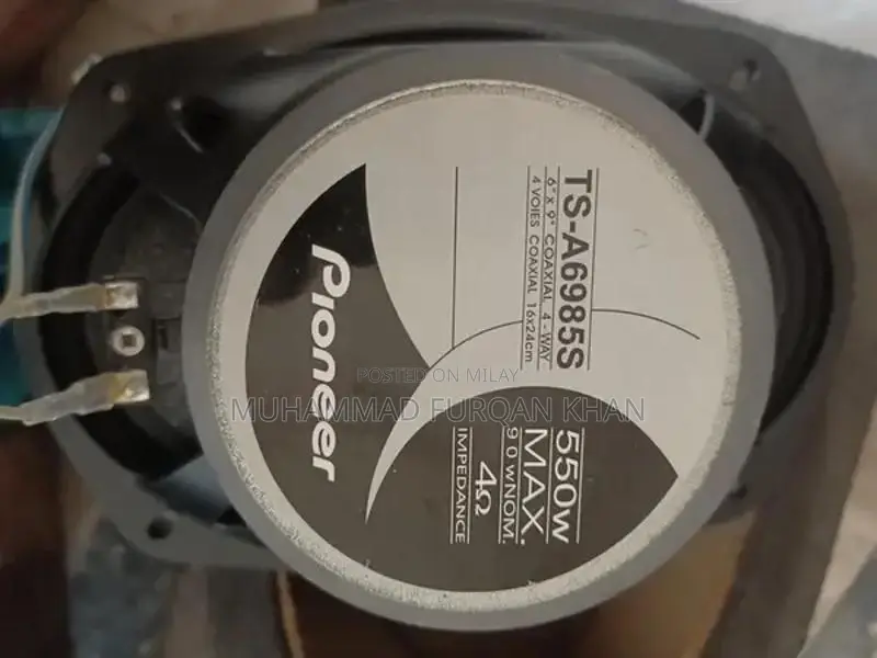 High-Powered Car Audio System - Kenwood Subwoofer, Pioneer Speakers, A