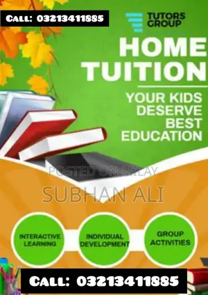 Home Tuition Services for Matric and Intermediate Students