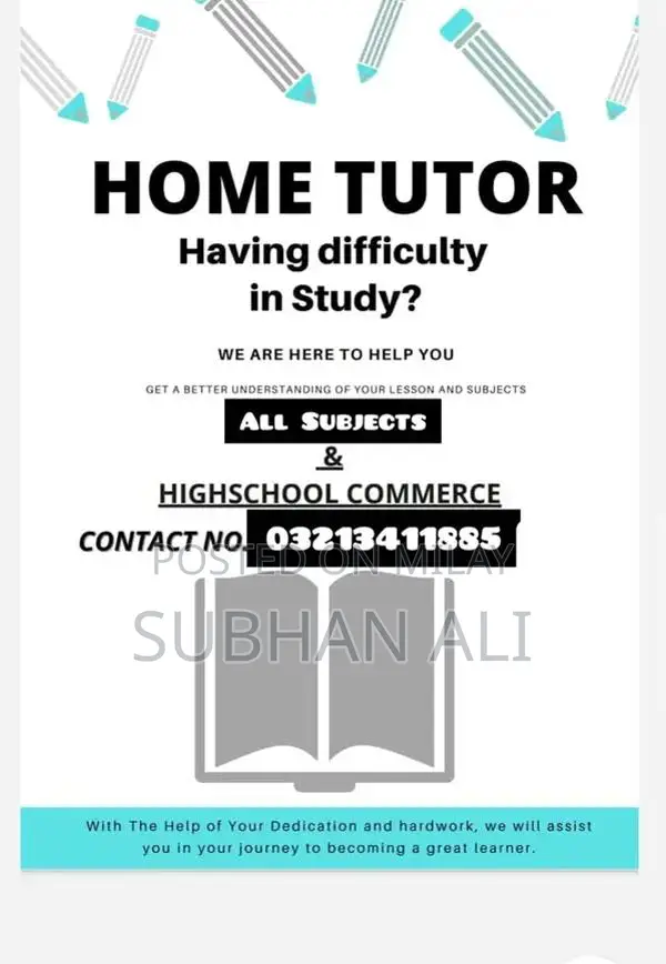 Home Tuition Services for Matric and Intermediate Students