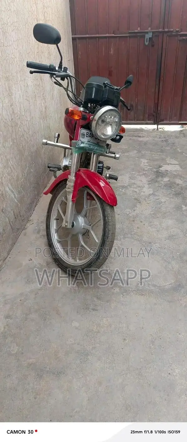 Crown CR 100cc Motorcycle - Self Start Model