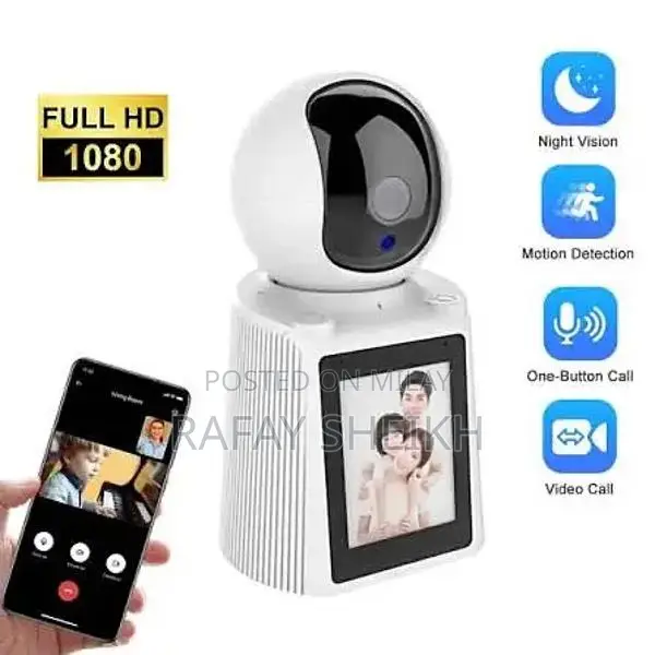 HD Video Calling Camera with Live Recording Capabilities