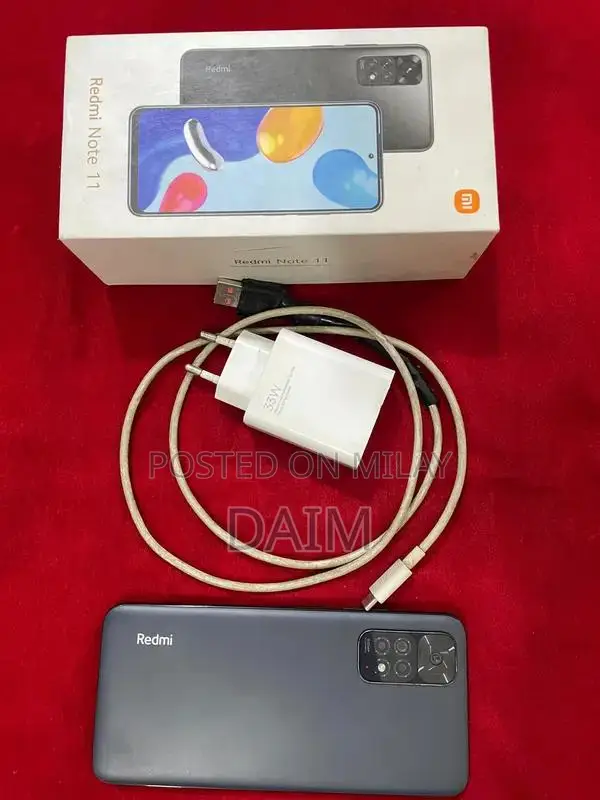 Redmi Note 11 Smartphone - 4GB RAM, 128GB Storage, PTA Approved