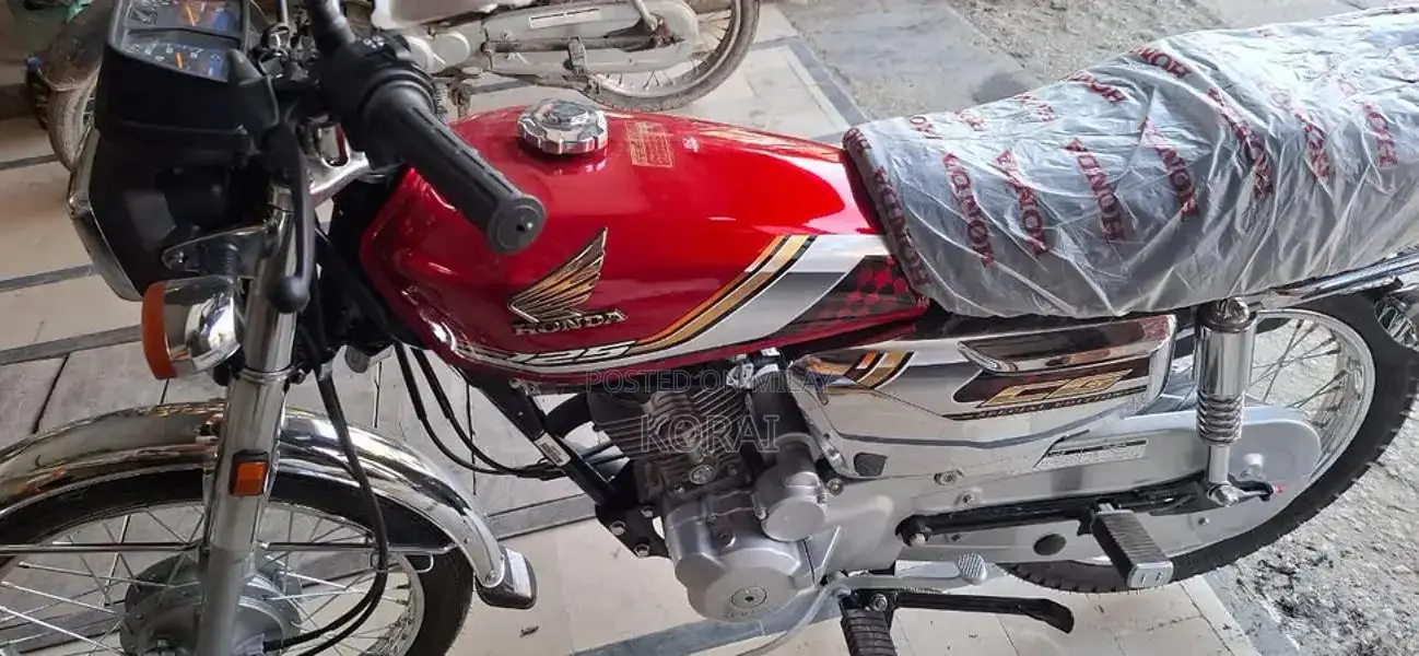 Honda CG 125 Motorcycle - 2025-2026 Model Excellent Condition