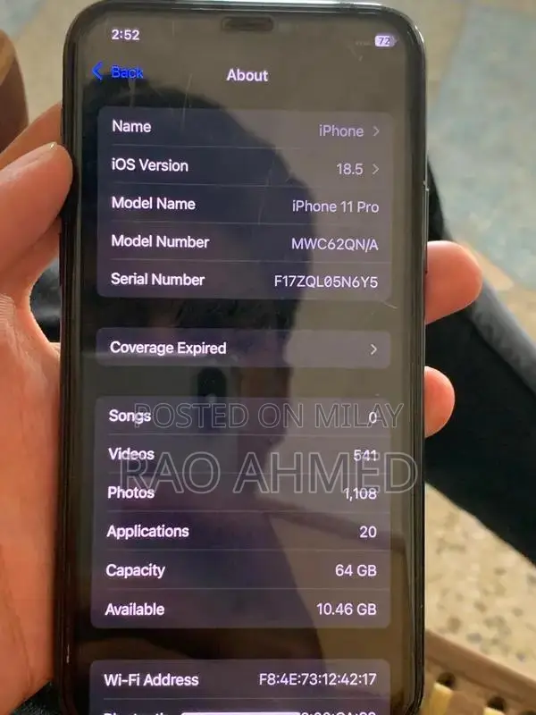 Apple iPhone 11 Pro 64GB Smartphone