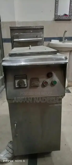 Commercial Stainless Steel Kitchen Fryer for Restaurant Use