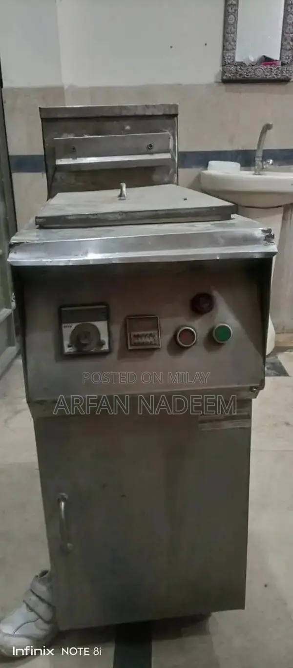 Commercial Stainless Steel Kitchen Fryer for Restaurant Use