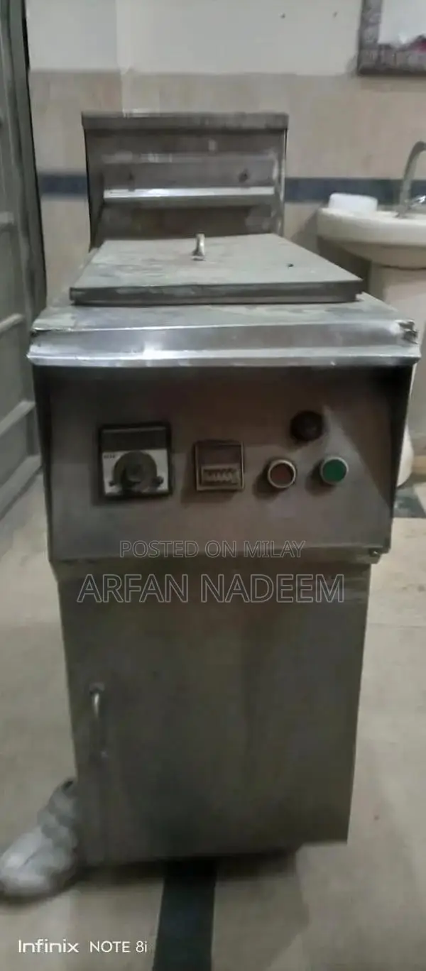Commercial Stainless Steel Kitchen Fryer for Restaurant Use