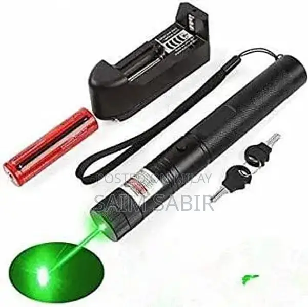 Kids Green Laser Light 6-in-1 Outdoor Play Accessory