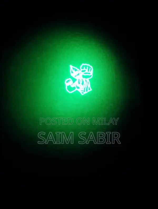 Kids Green Laser Light 6-in-1 Outdoor Play Accessory