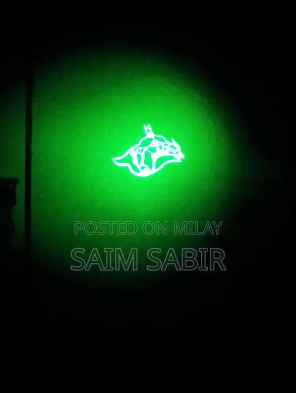 Kids Green Laser Light 6-in-1 Outdoor Play Accessory