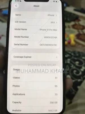 Apple iPhone 11 Pro Max 256 GB Gray