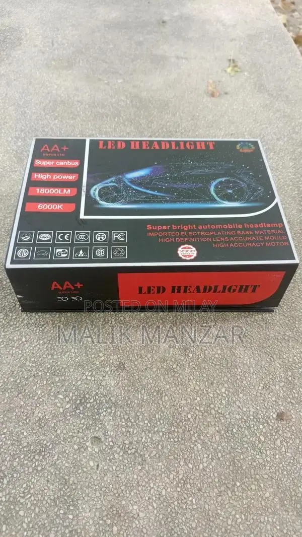 High-Brightness 6000K AA+ LED Automotive Headlight Conversion Kit