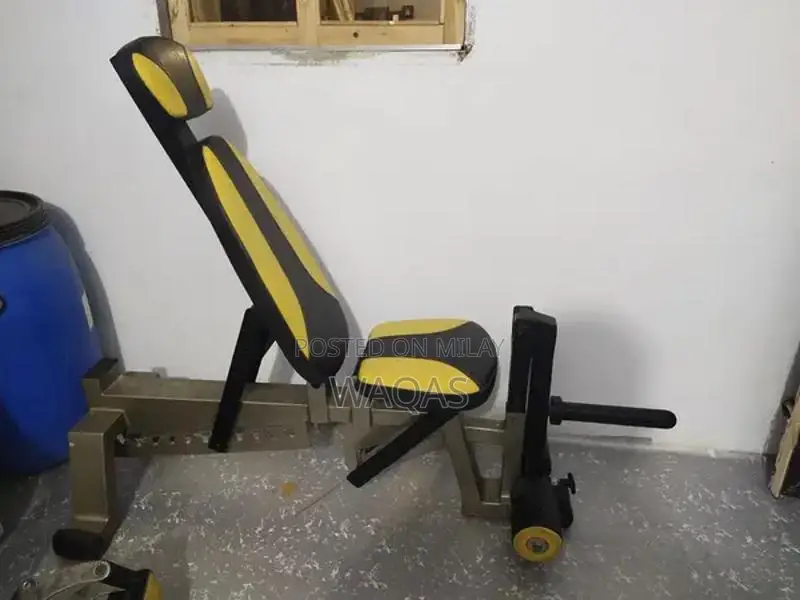 Multi-Purpose Commercial Fitness Bench for Leg and Chest Exercises